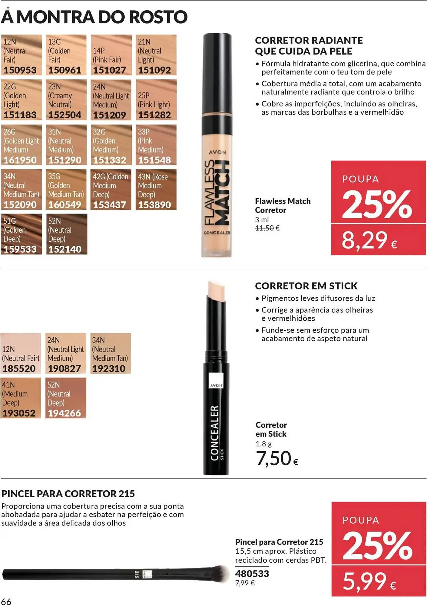 Folheto Catálogo Avon de 1 de outubro até 1 de novembro 2025 - Pagina 66