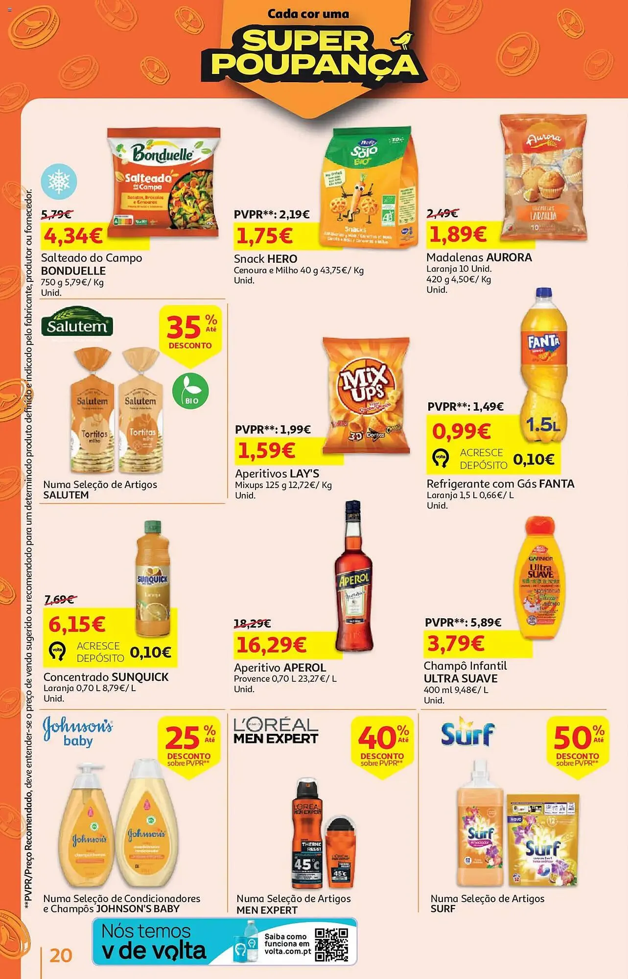 Folheto Folheto Auchan de 6 de maio até 22 de maio 2026 - Pagina 20