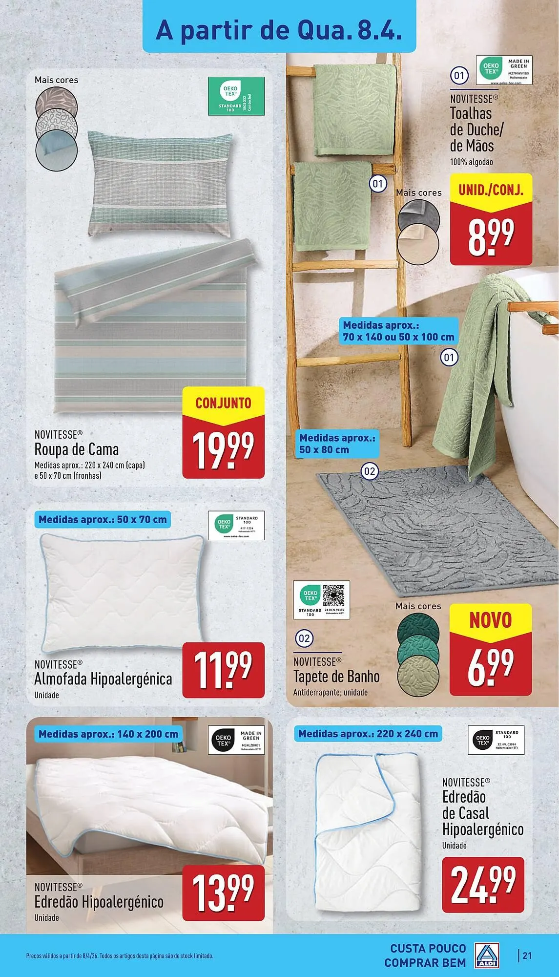 Folheto Folheto ALDI de 6 de abril até 12 de abril 2026 - Pagina 21