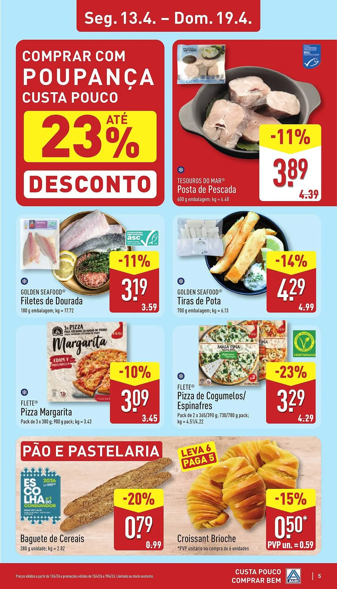 Folheto Folheto ALDI de 13 de abril até 19 de abril 2026 - Pagina 5