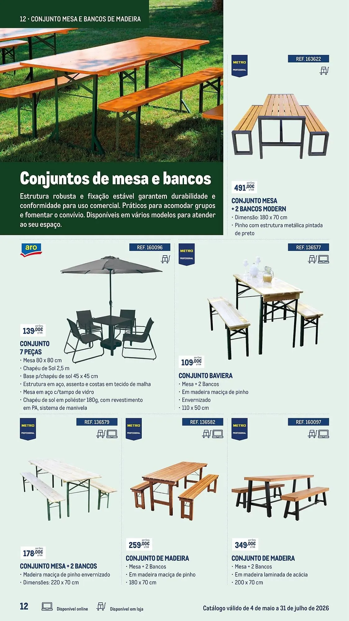 Folheto Catálogo Makro de 4 de maio até 31 de julho 2026 - Pagina 12
