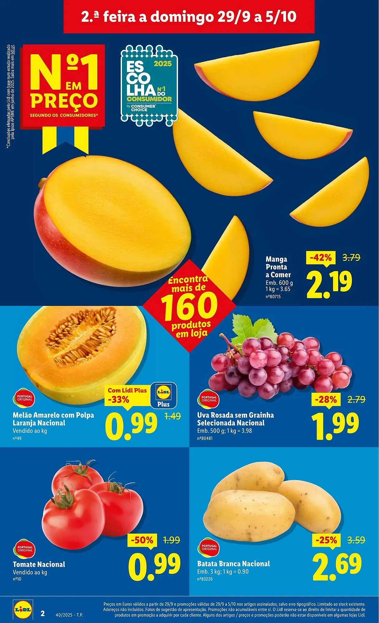 Folheto Folheto Lidl de 29 de setembro até 5 de outubro 2025 - Pagina 2