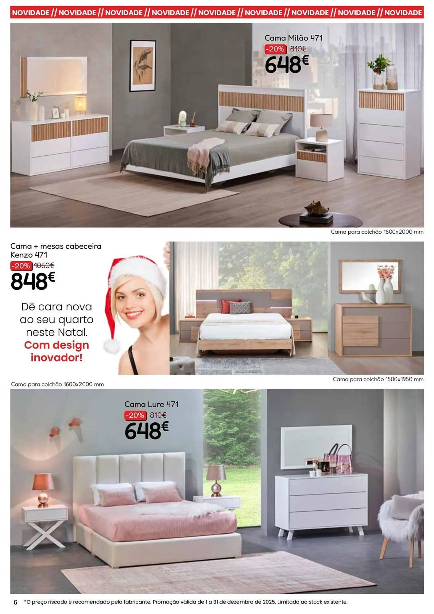 Folheto Folheto Hiper Centro do Móvel de 4 de dezembro até 31 de dezembro 2025 - Pagina 6