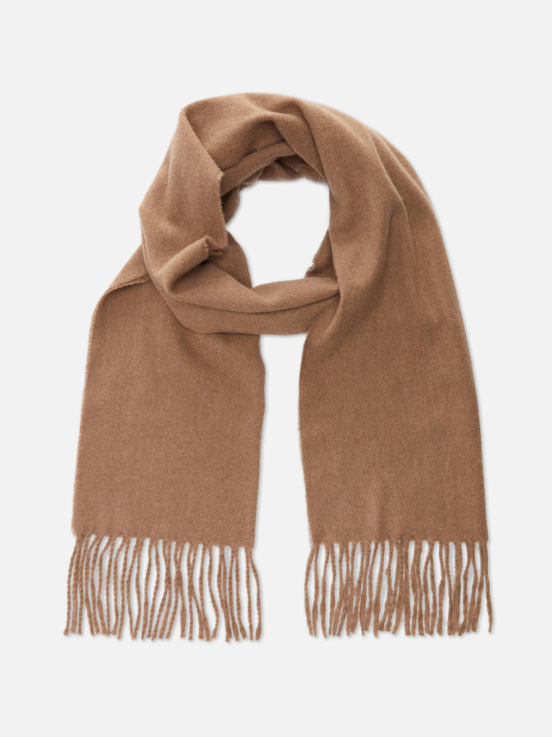 Cachecol tecido franja