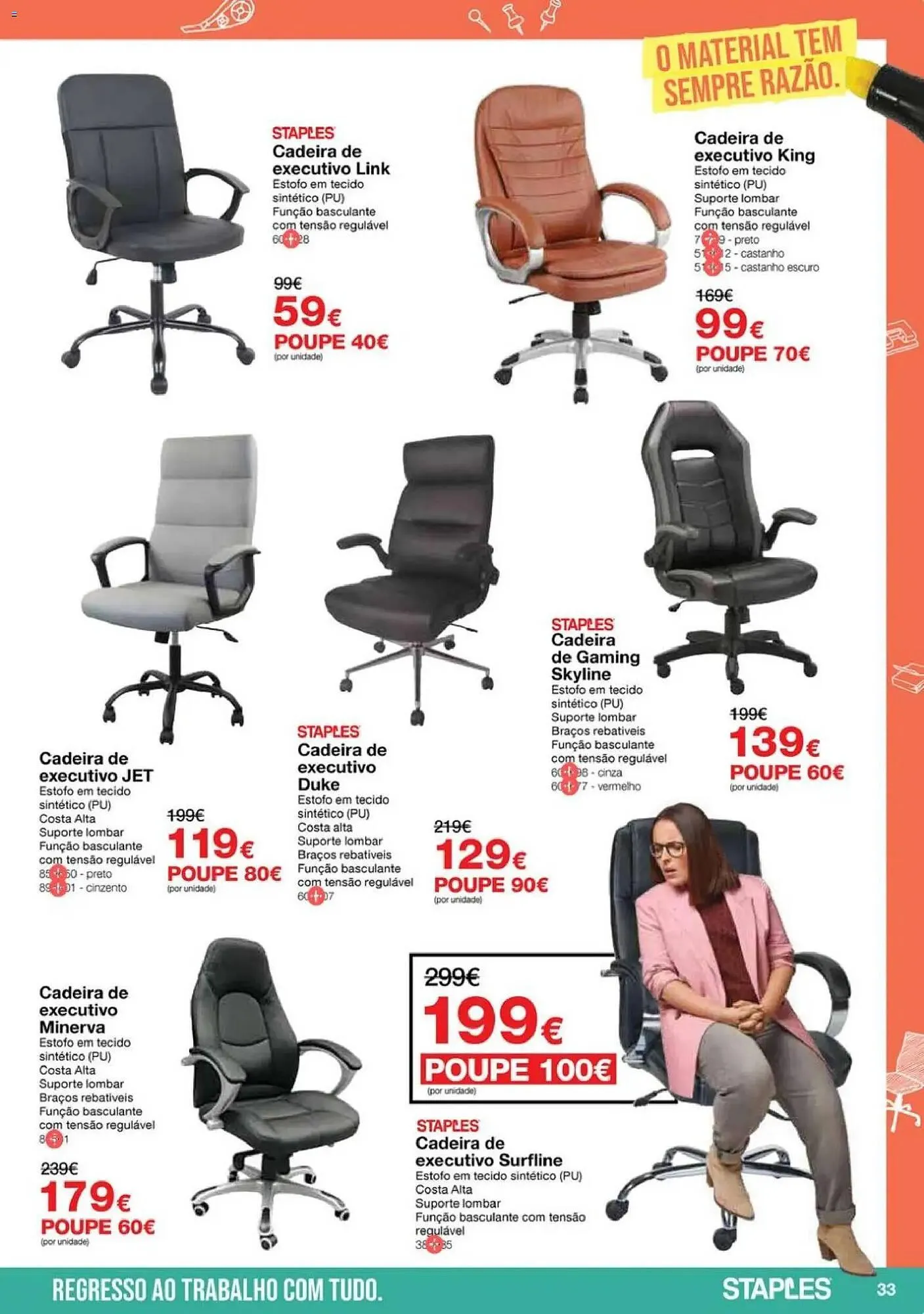 Folheto Folheto Staples de 5 de janeiro até 16 de fevereiro 2026 - Pagina 33