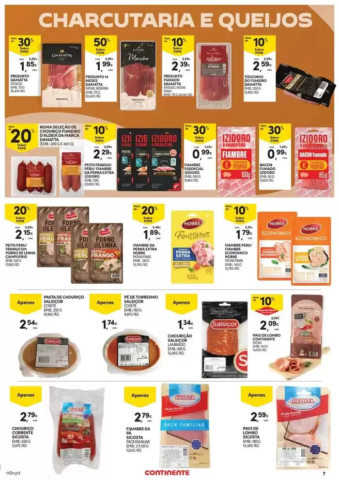 Folheto Açores: Em janeiro a poupança vem primeiro de 3 de janeiro até 22 de janeiro 2025 - Pagina 7