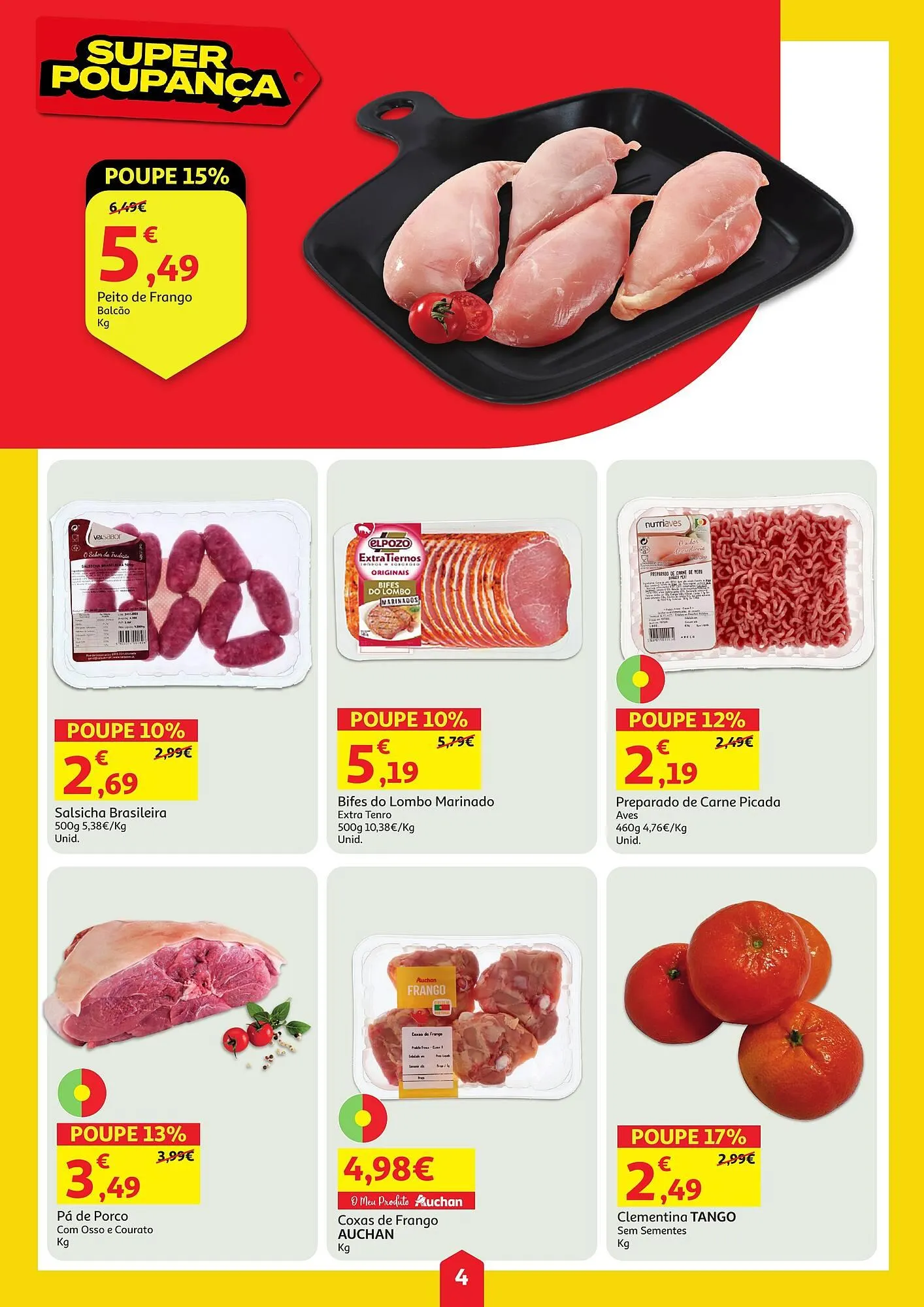 Folheto Folheto Auchan de 27 de março até 2 de abril 2025 - Pagina 4