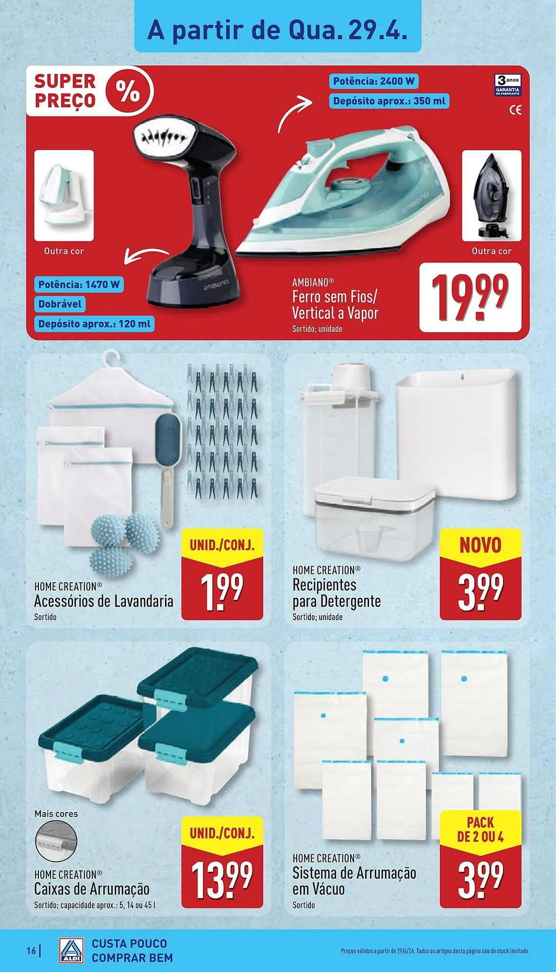 Folheto Folheto ALDI de 27 de abril até 3 de maio 2026 - Pagina 16