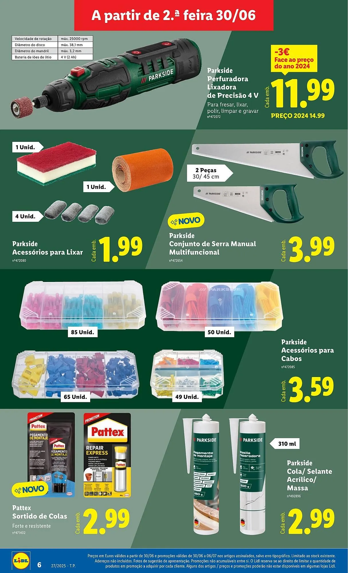 Folheto Folheto Lidl de 30 de junho até 7 de julho 2025 - Pagina 6