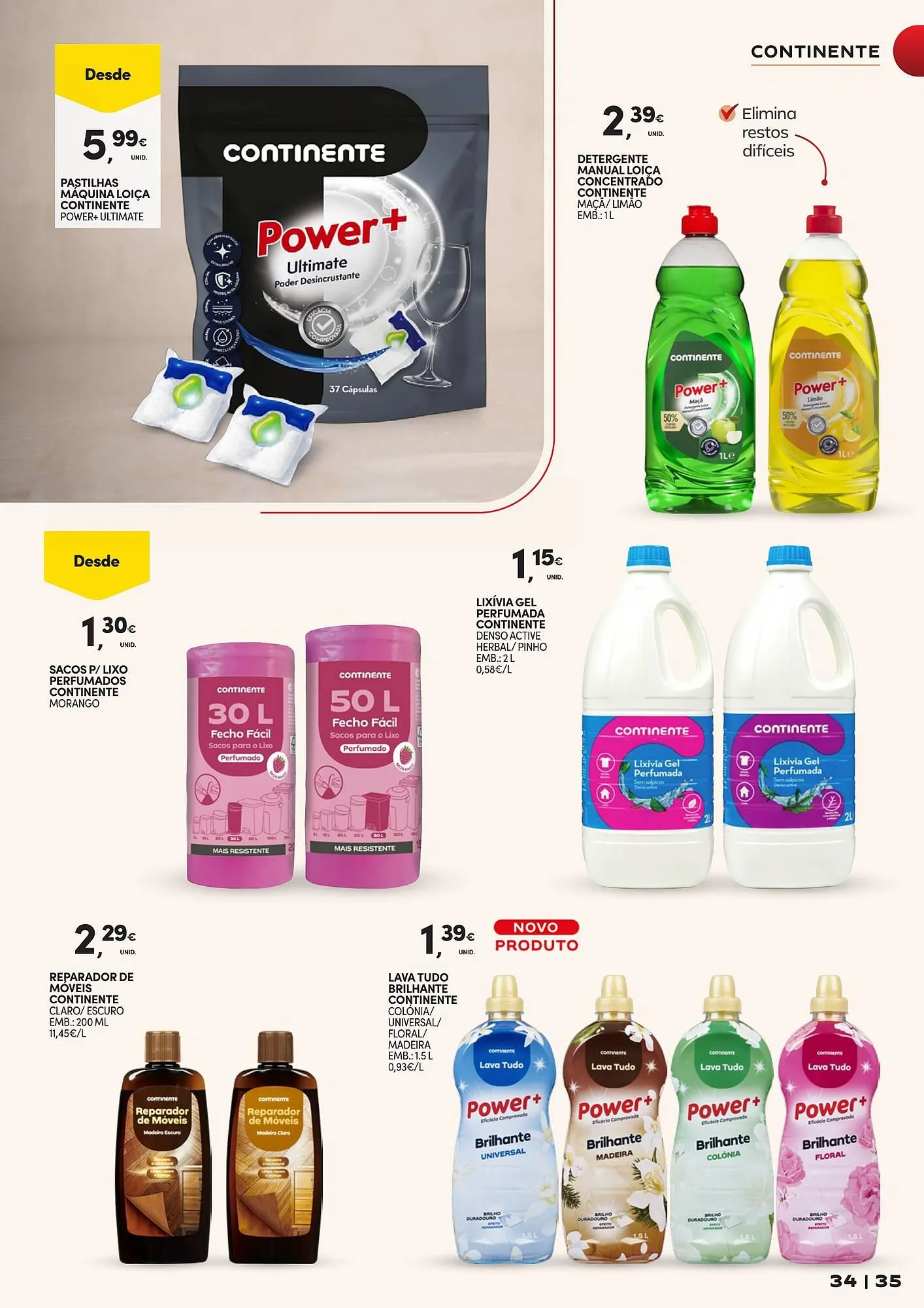Folheto Folheto Continente de 7 de abril até 19 de abril 2026 - Pagina 35