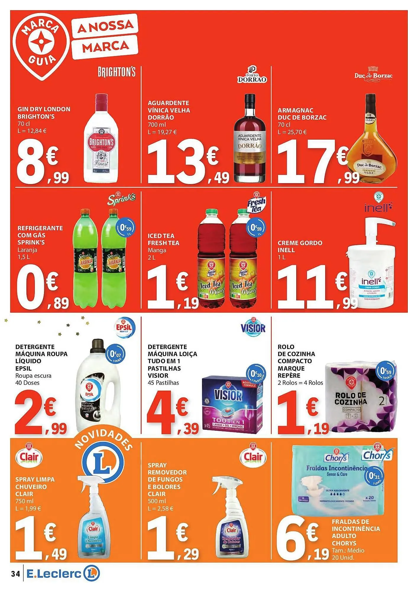 Folheto Folheto E.Leclerc de 11 de dezembro até 17 de dezembro 2025 - Pagina 34