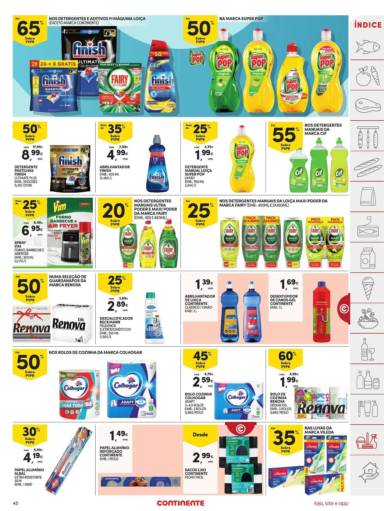 Folheto Folheto Continente de 10 de junho até 16 de junho 2025 - Pagina 45