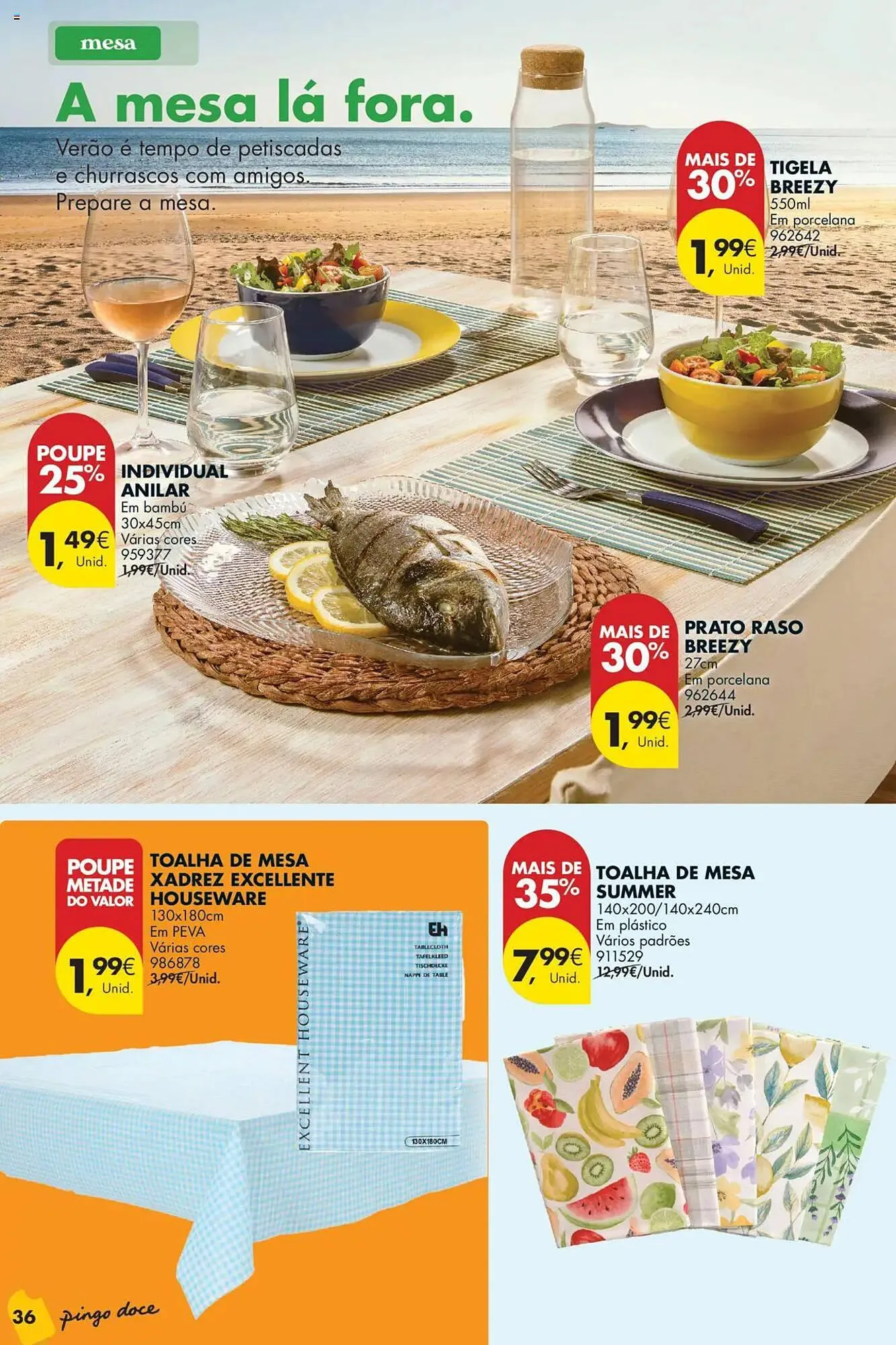 Folheto Folheto Pingo Doce de 10 de junho até 1 de julho 2025 - Pagina 36
