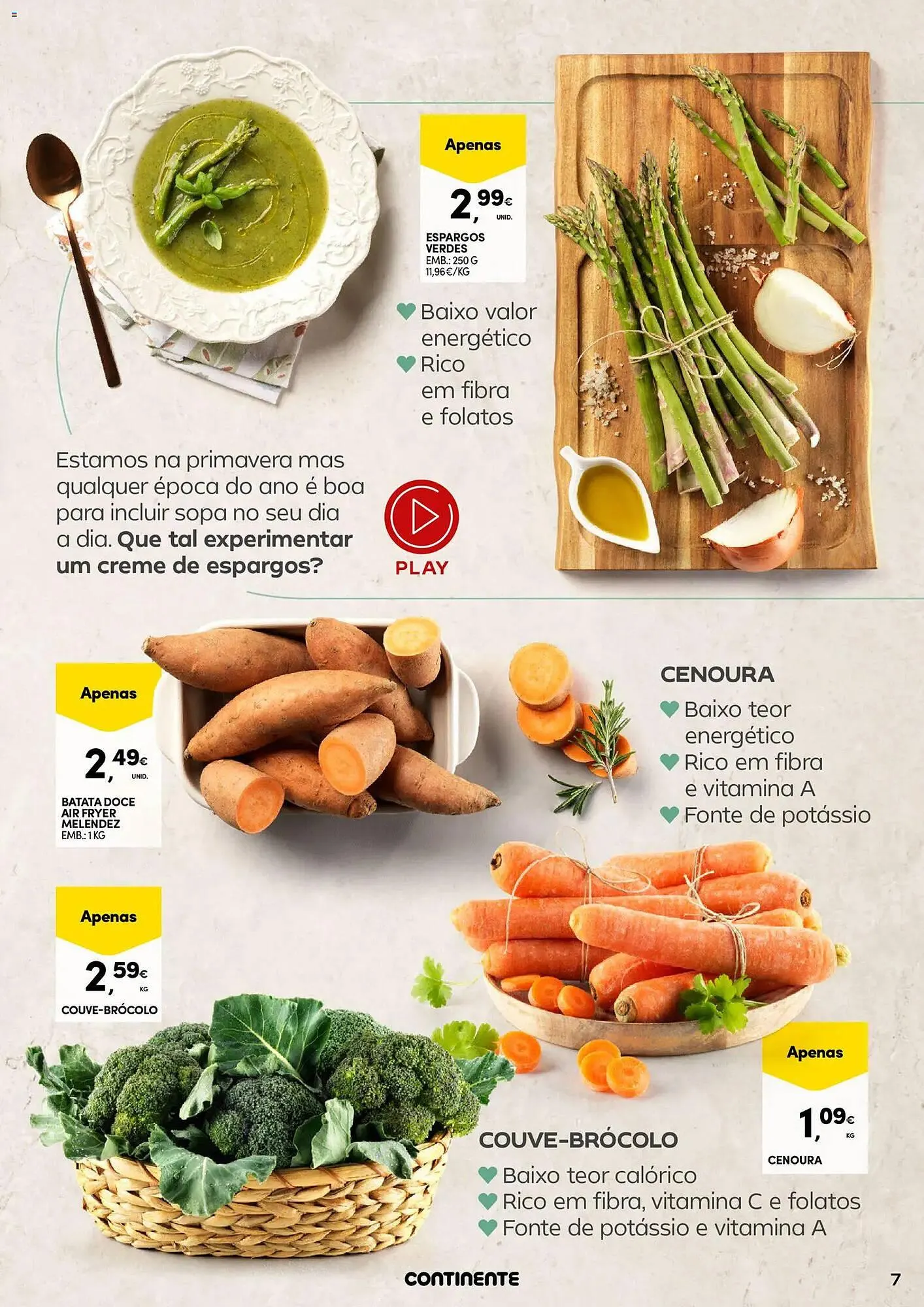 Folheto Folheto Continente de 17 de março até 29 de março 2026 - Pagina 7
