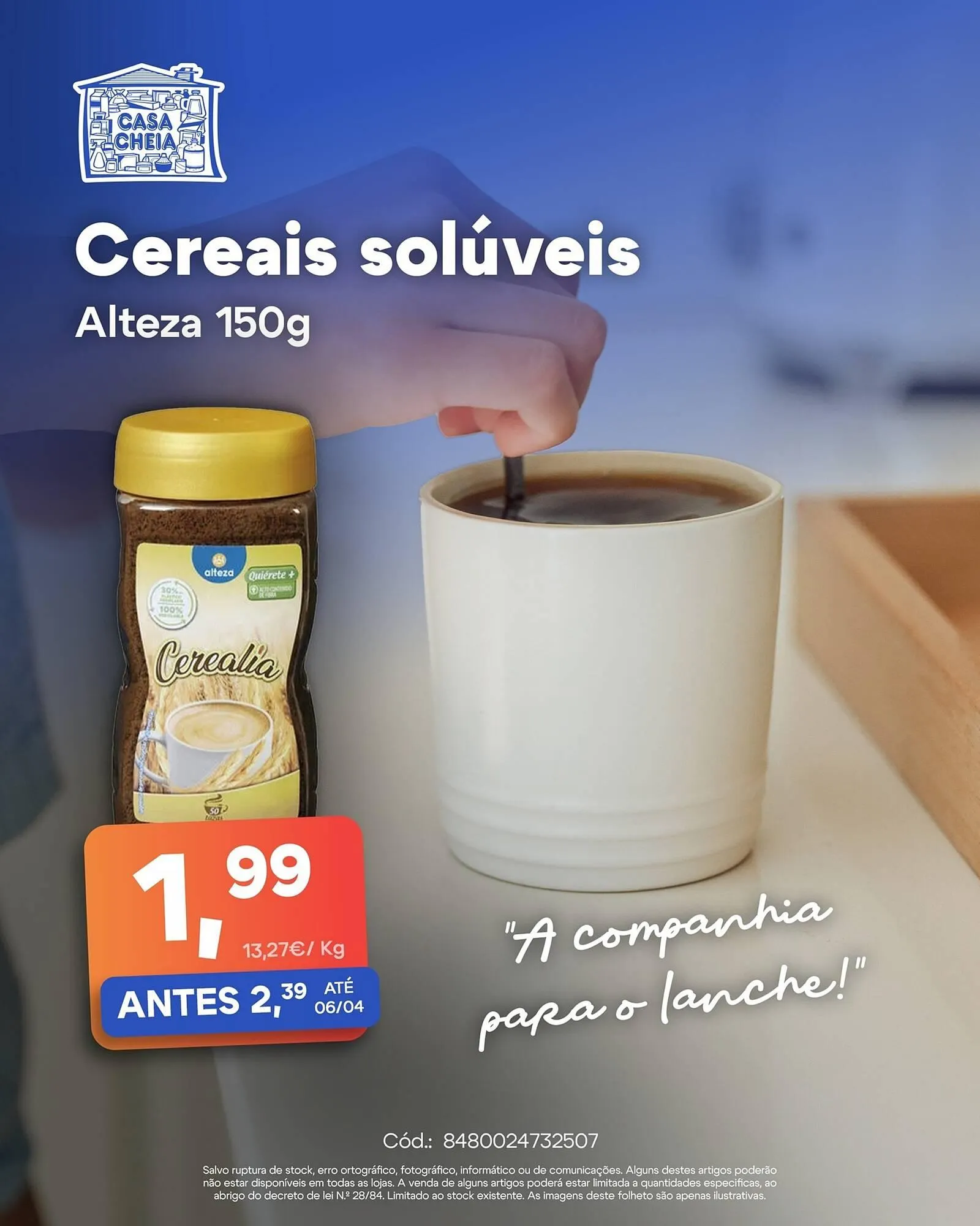 Folheto Folheto Casa Cheia de 3 de abril até 6 de abril 2026 - Pagina 1