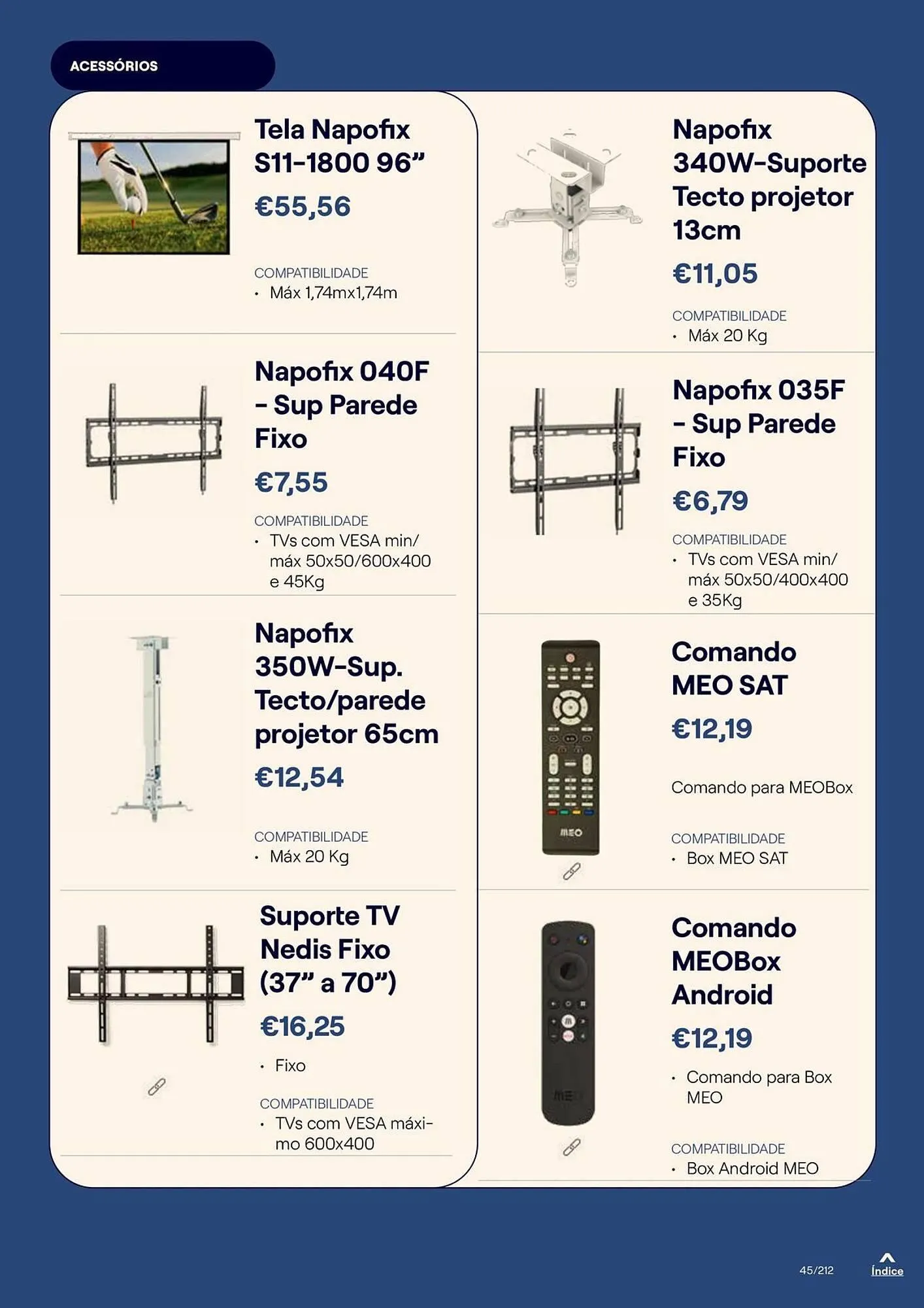 Folheto Catálogo MEO de 20 de outubro até 31 de dezembro 2025 - Pagina 45