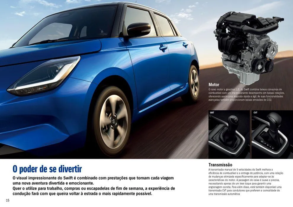 Folheto Suzuki Novo Swift de 15 de maio até 15 de maio 2025 - Pagina 16