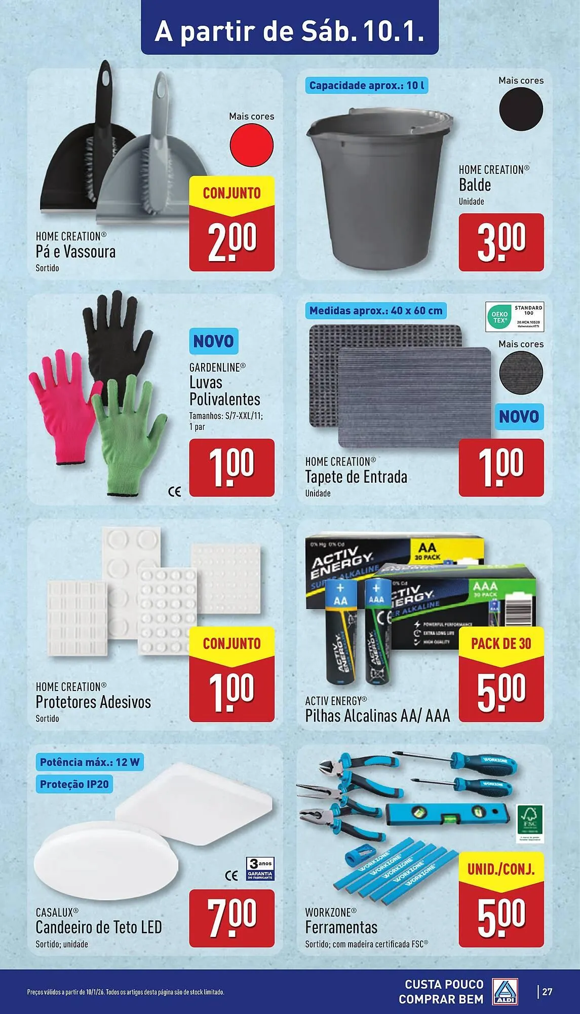 Folheto Folheto ALDI de 5 de janeiro até 11 de janeiro 2026 - Pagina 27