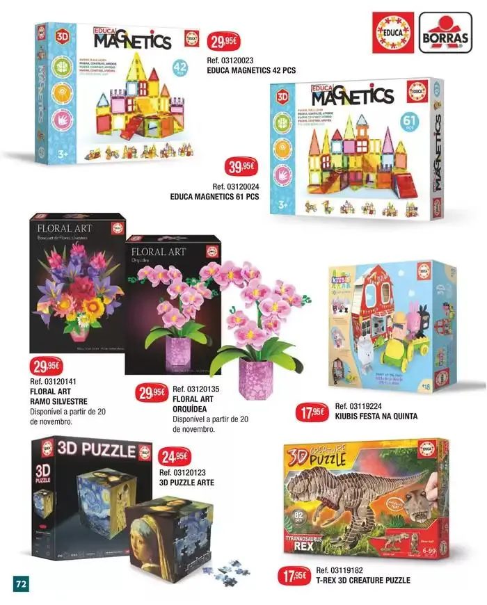 Folheto Catálogo De Brinquedos de 3 de dezembro até 31 de dezembro 2024 - Pagina 72