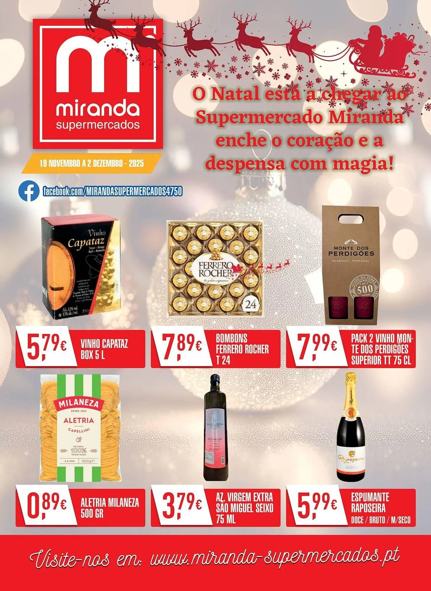 Folheto Miranda Supermercados - 1