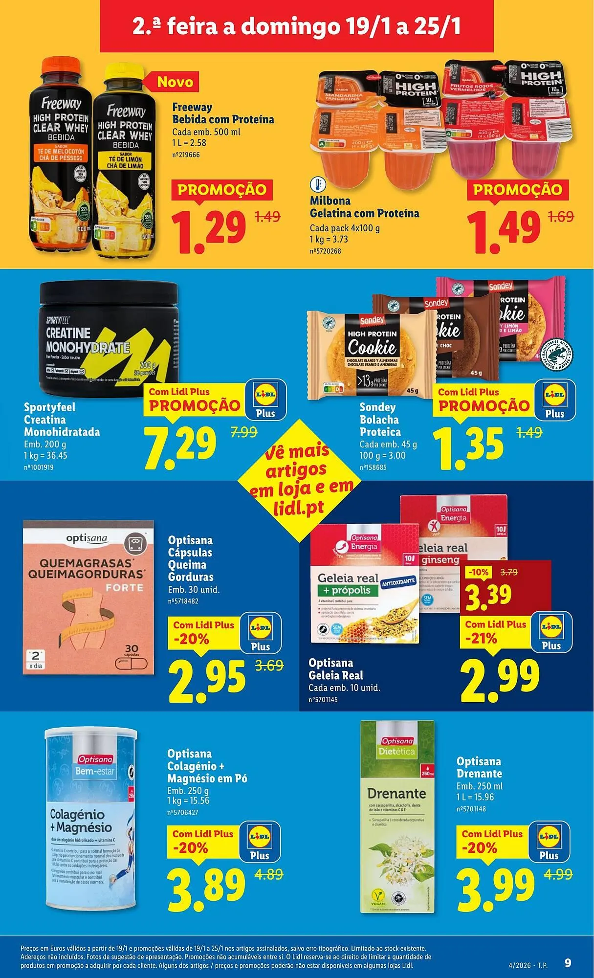 Folheto Folheto Lidl de 19 de janeiro até 25 de janeiro 2026 - Pagina 9