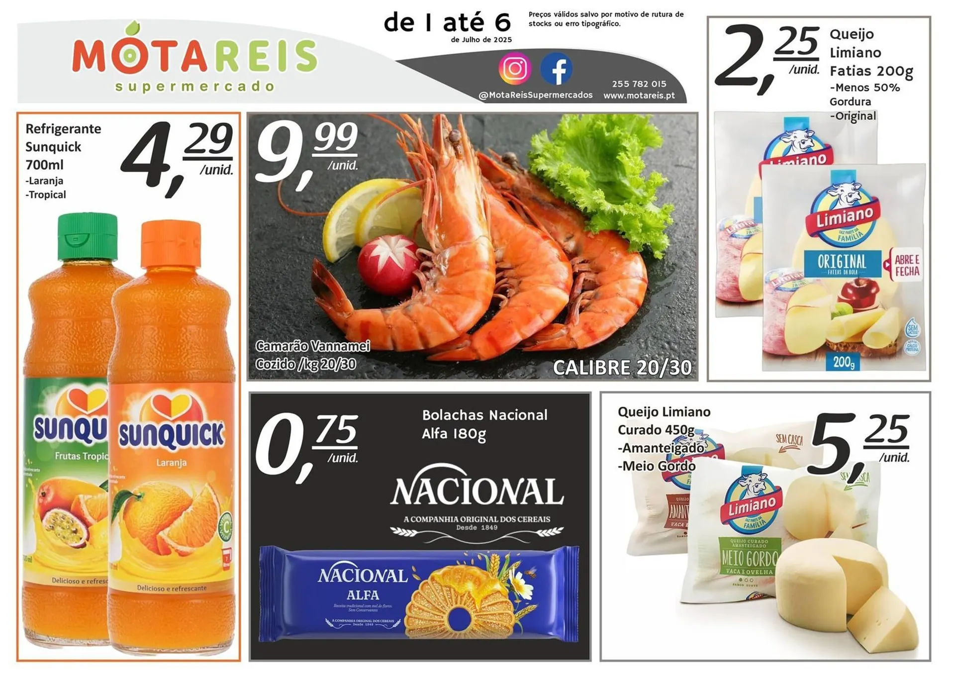 Folheto Mota Reis - 1