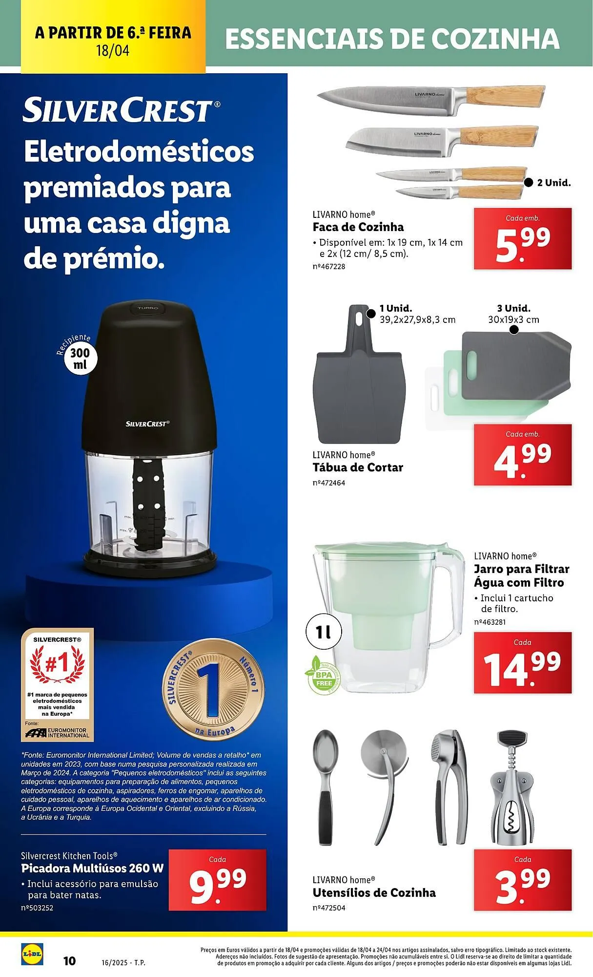 Folheto Folheto Lidl de 14 de abril até 19 de abril 2025 - Pagina 10