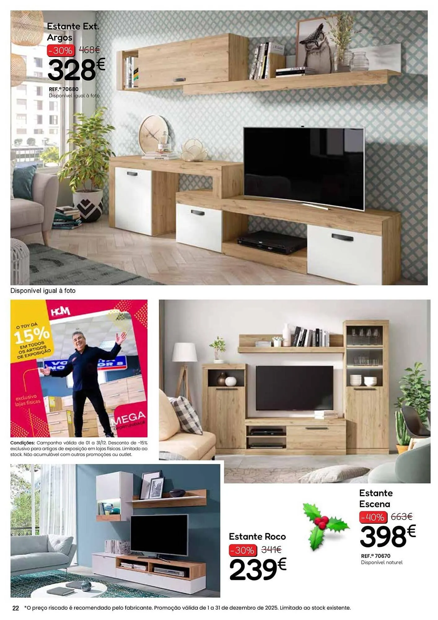 Folheto Folheto Hiper Centro do Móvel de 4 de dezembro até 31 de dezembro 2025 - Pagina 22