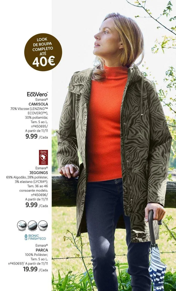 Folheto Esmara de 16 de setembro até 20 de novembro 2024 - Pagina 35