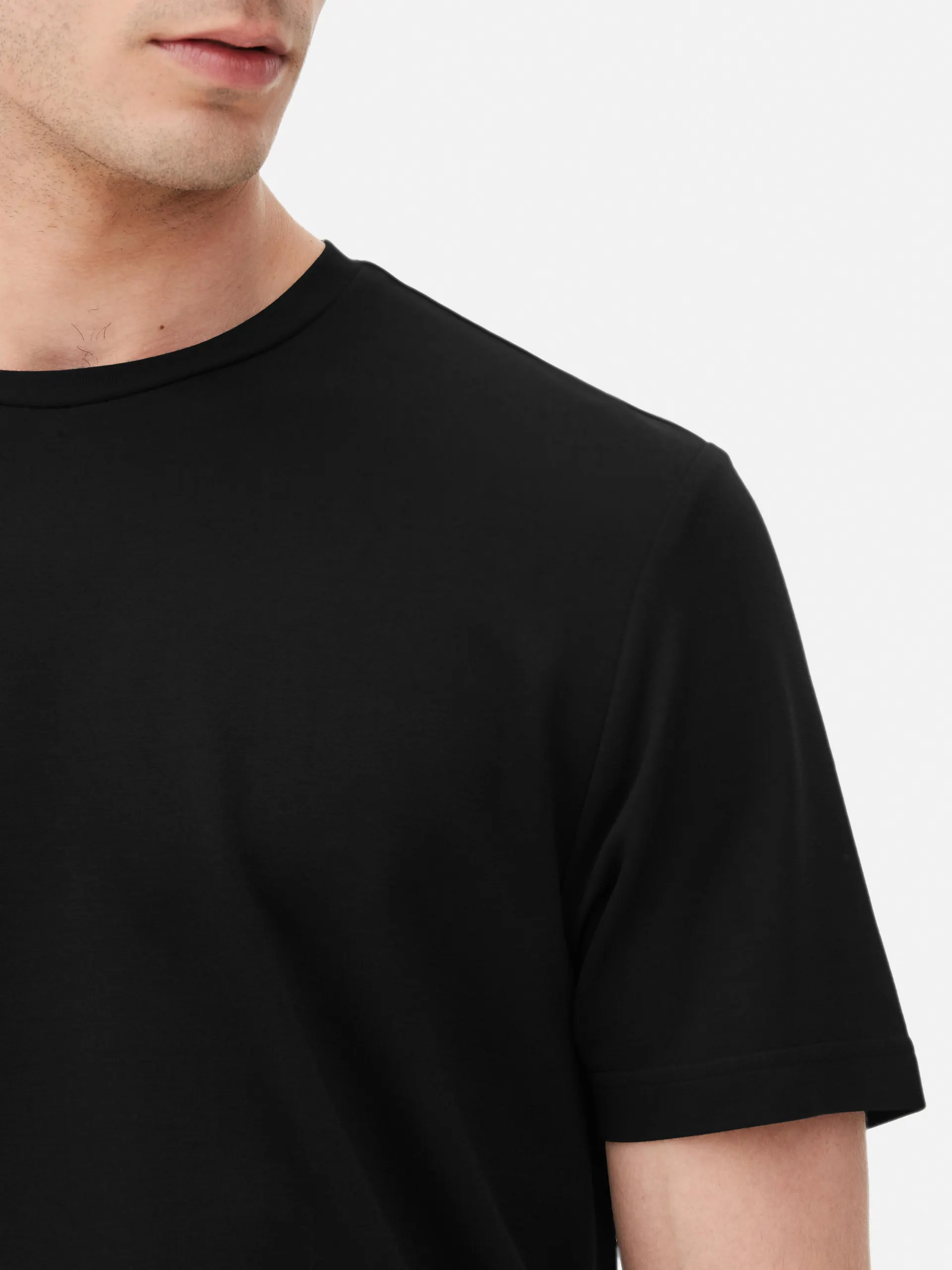 T-shirt met ronde hals Kem