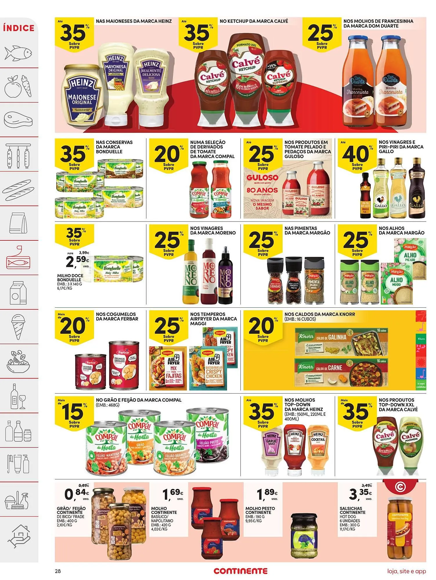 Folheto Folheto Continente de 3 de março até 9 de março 2026 - Pagina 28