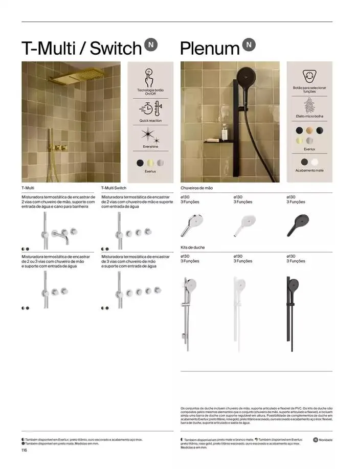 Folheto SOLUÇÕES DE BANHO  de 6 de janeiro até 31 de dezembro 2025 - Pagina 118