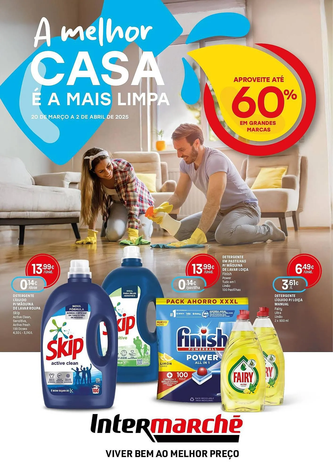 Folheto Folheto Intermarché de 20 de março até 2 de abril 2025 - Pagina 1