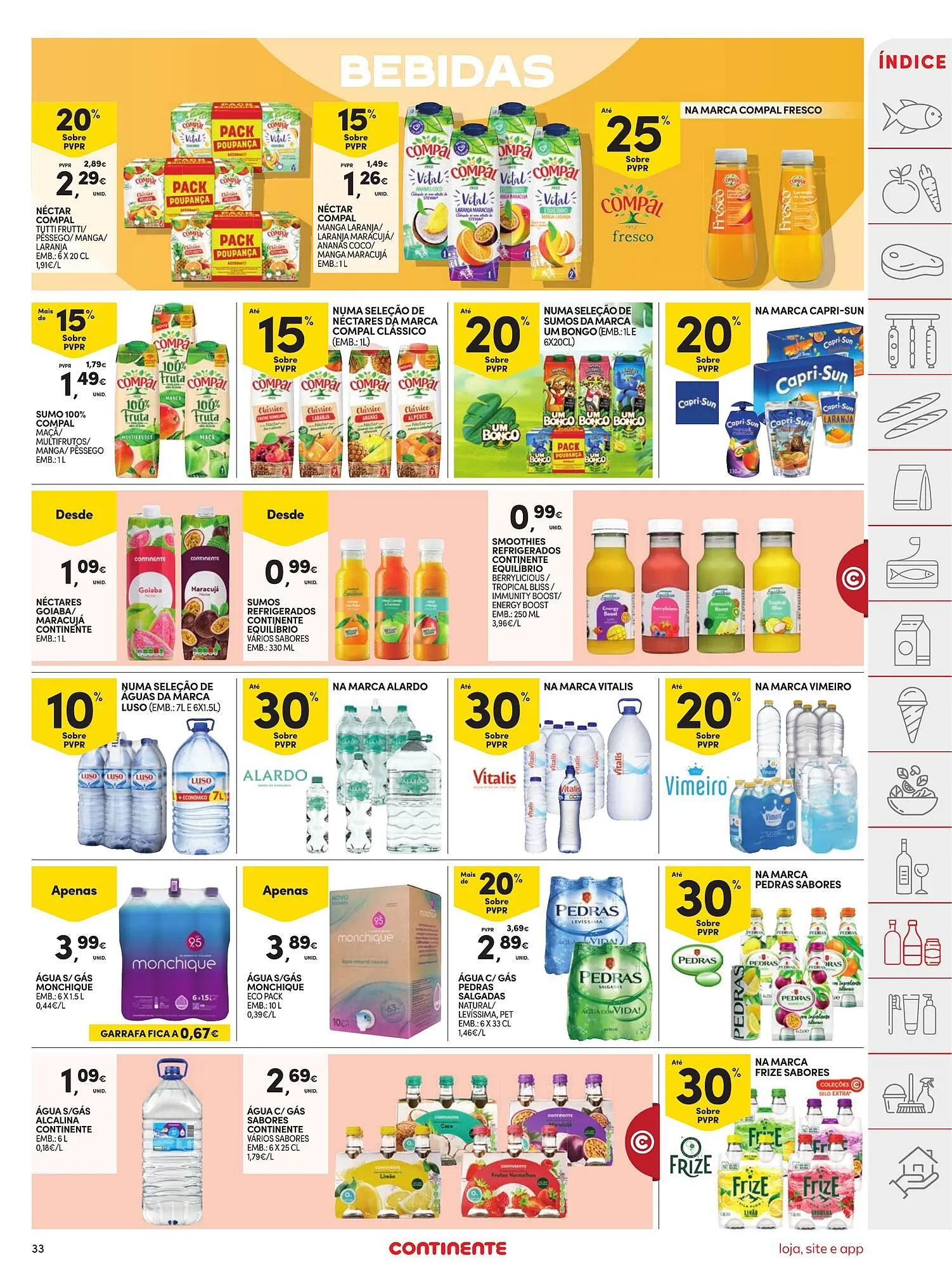 Folheto Folheto Continente de 10 de junho até 16 de junho 2025 - Pagina 33