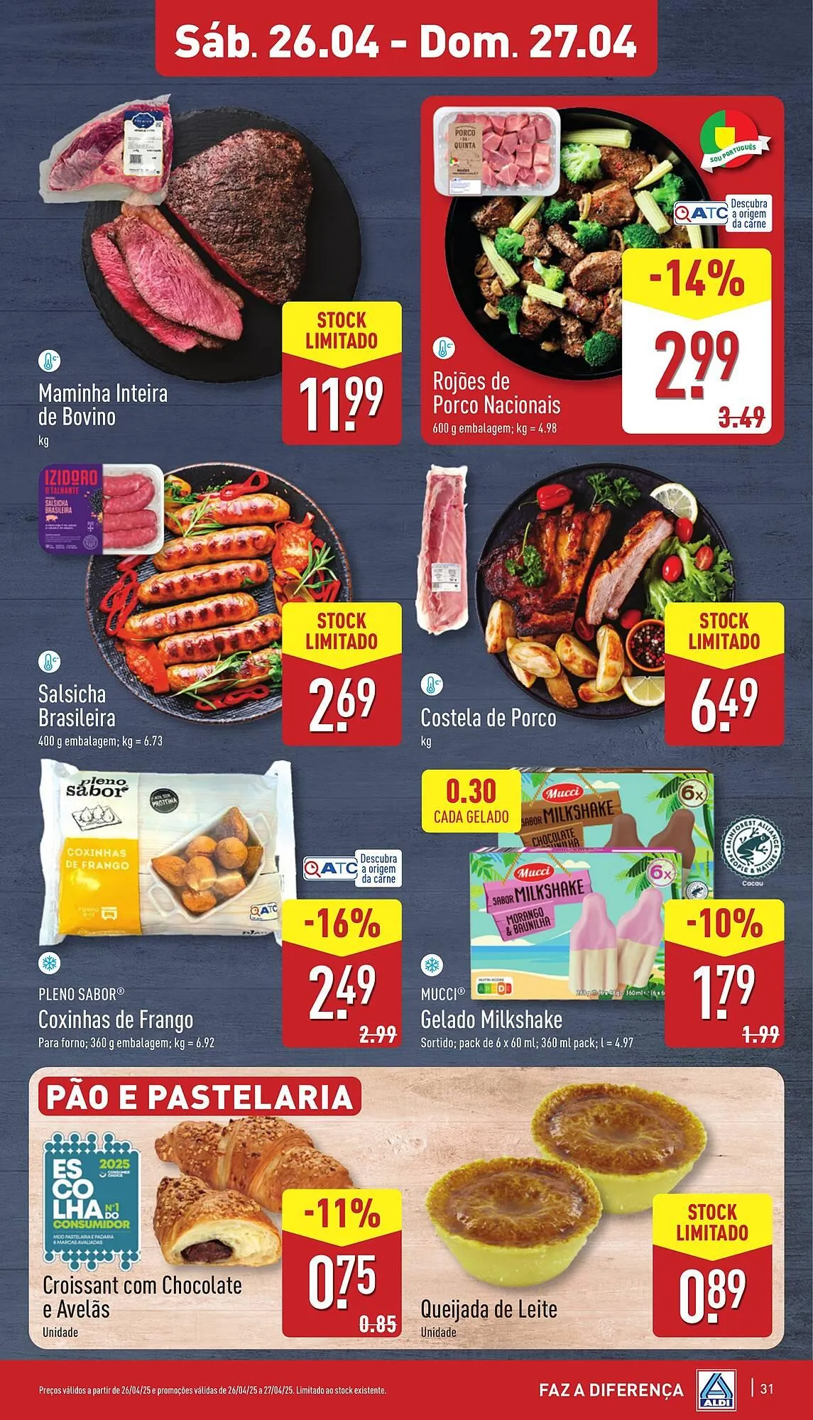 Folheto Folheto ALDI de 23 de abril até 29 de abril 2025 - Pagina 31