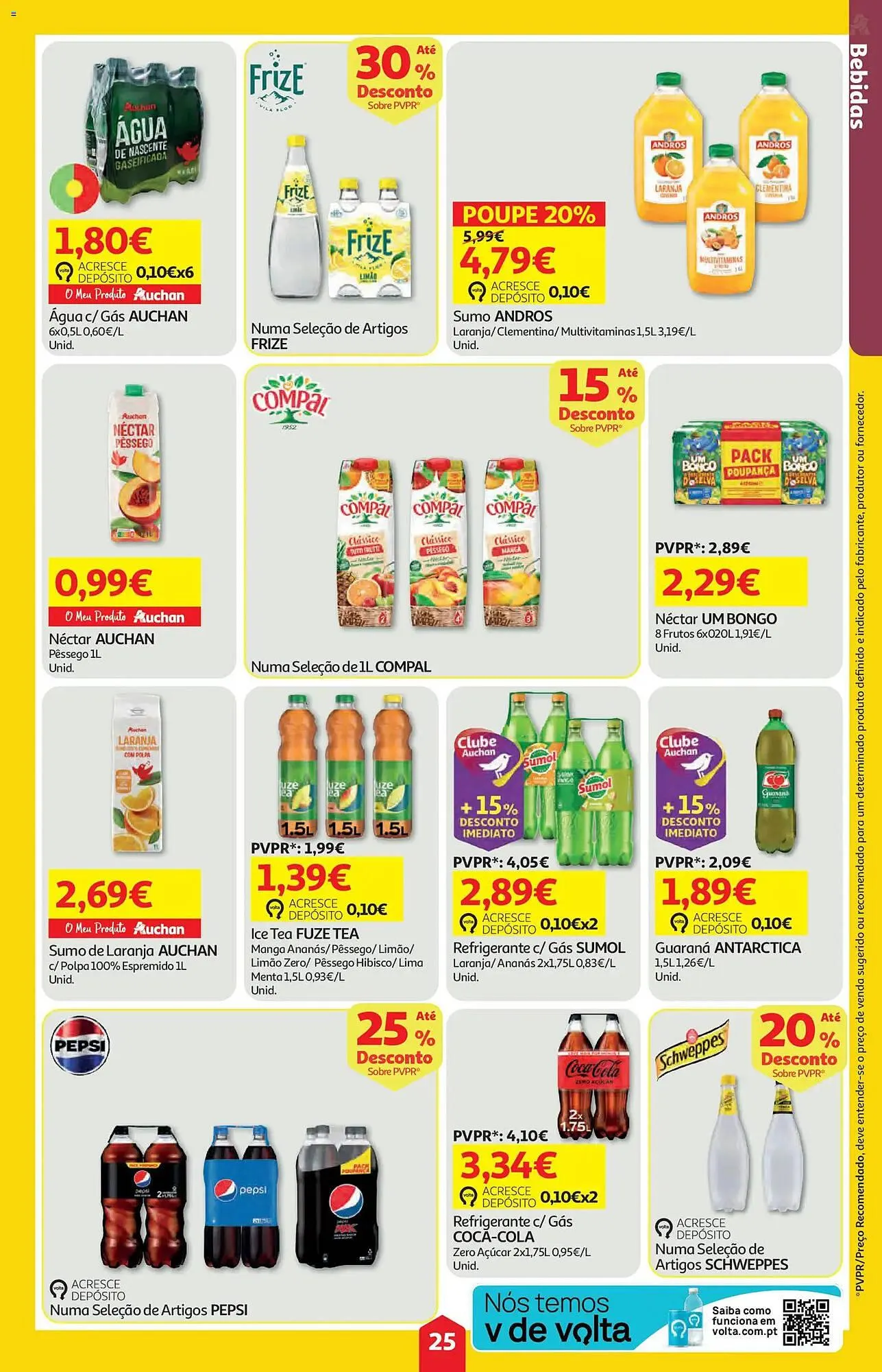 Folheto Folheto Auchan de 14 de maio até 20 de maio 2026 - Pagina 25
