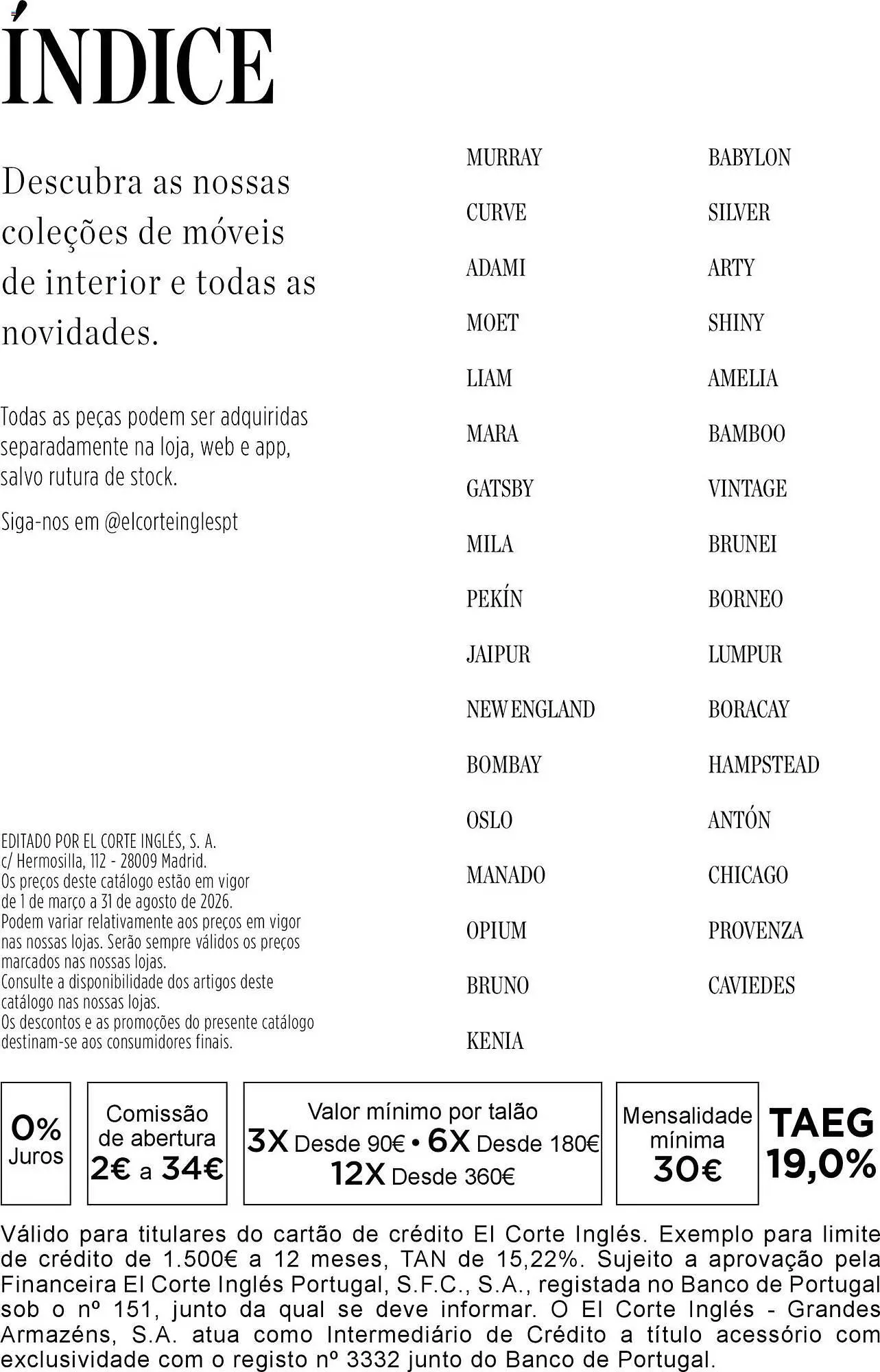 Folheto Folheto El Corte Inglés de 23 de abril até 1 de setembro 2026 - Pagina 2