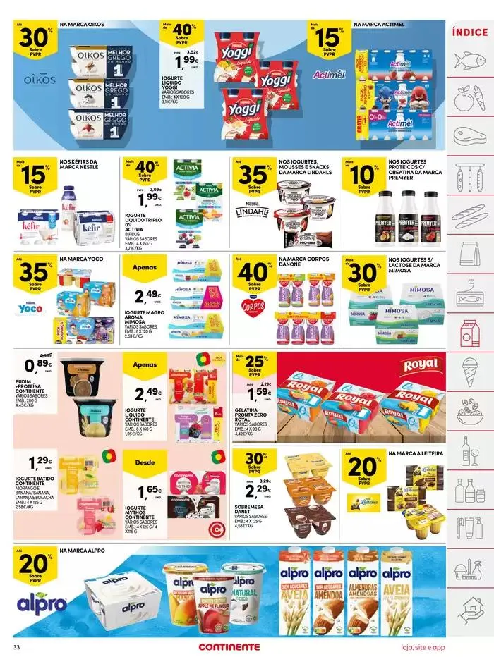 Folheto Semanal: É de quem tem um paladar exigente de 29 de outubro até 4 de novembro 2024 - Pagina 33
