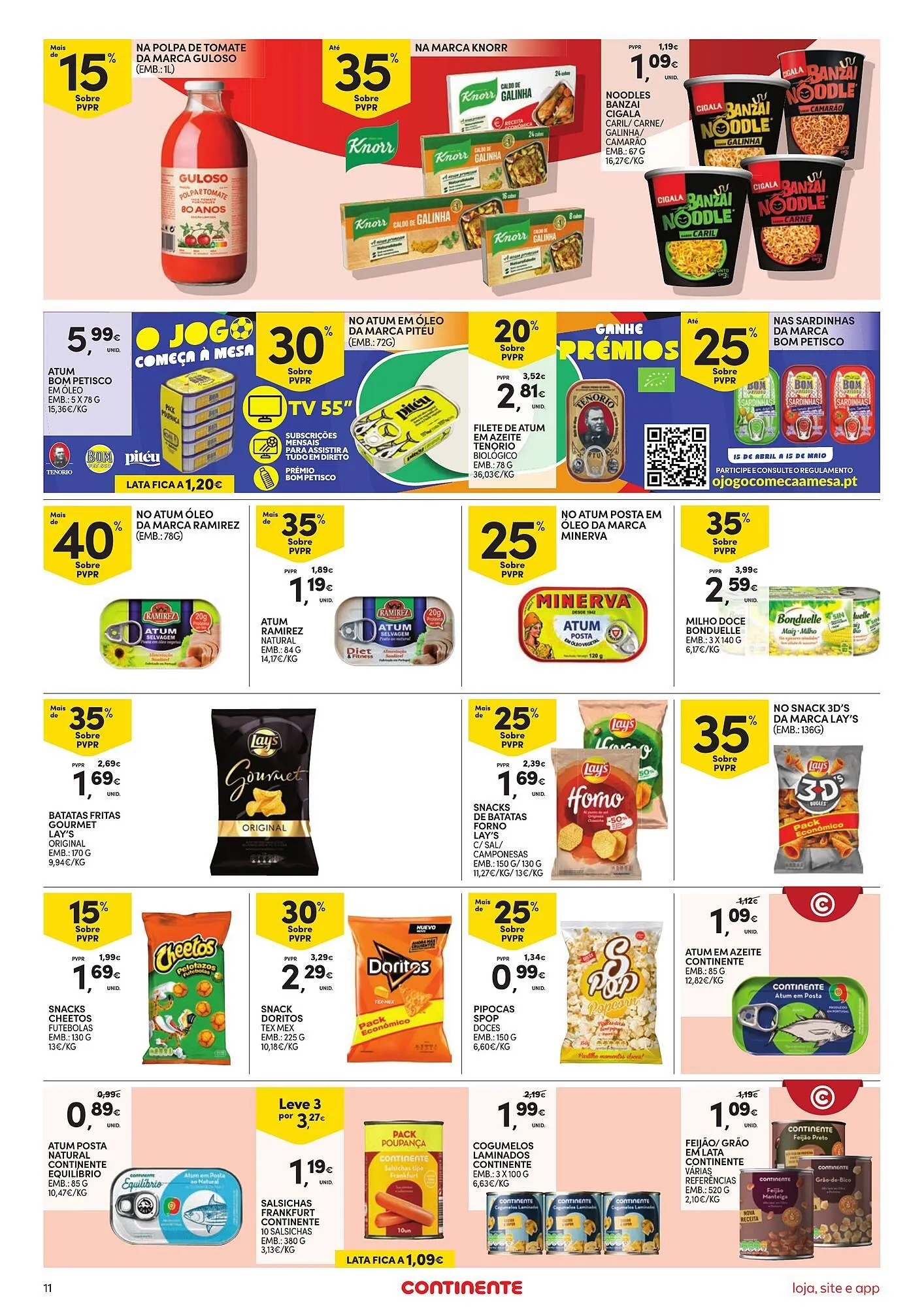 Folheto Folheto Continente Bom dia de 14 de abril até 20 de abril 2026 - Pagina 11