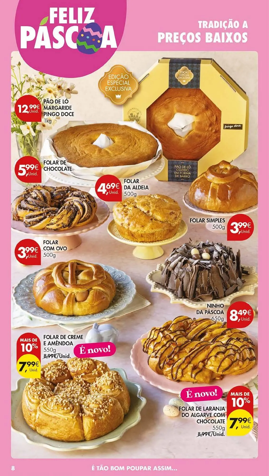 Folheto Folheto Pingo Doce de 24 de março até 30 de março 2026 - Pagina 8