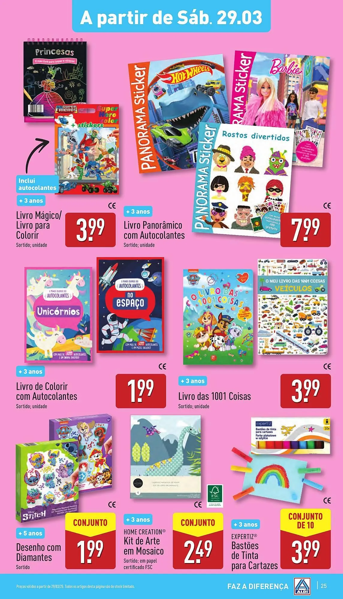 Folheto Folheto ALDI de 26 de março até 1 de abril 2025 - Pagina 25