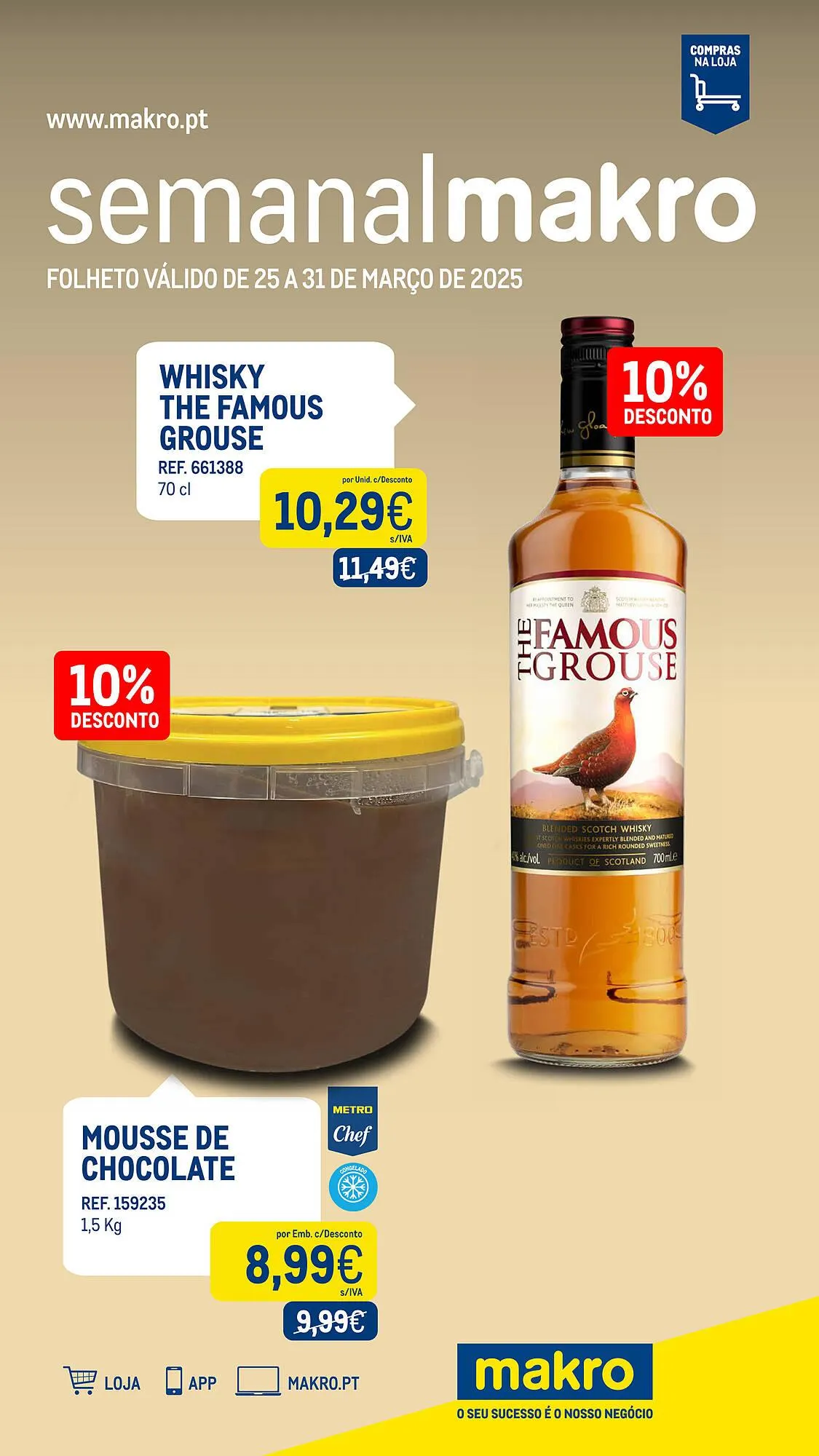 Folheto Folheto Makro de 25 de março até 31 de março 2025 - Pagina 1