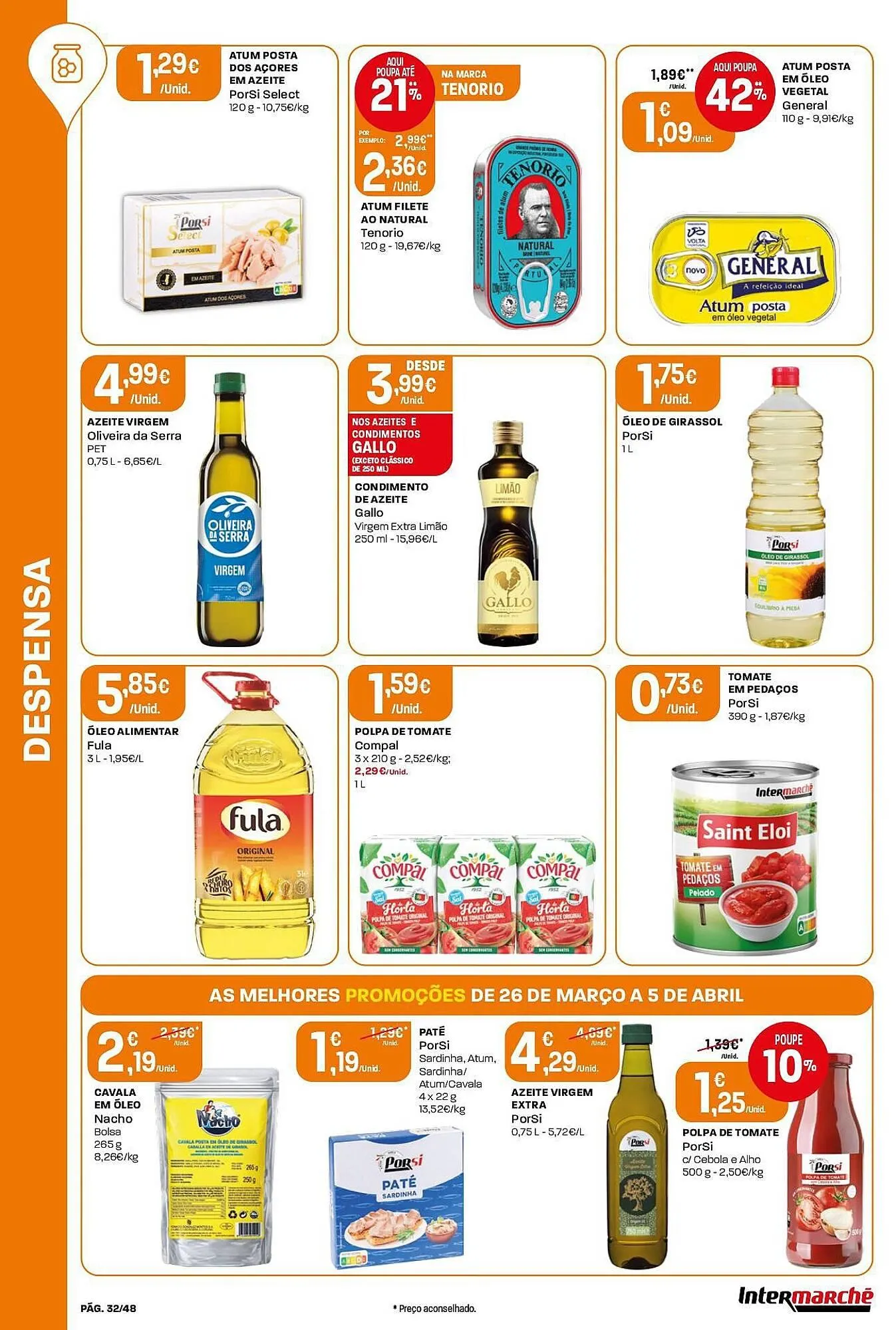 Folheto Folheto Intermarché de 26 de março até 5 de abril 2026 - Pagina 32