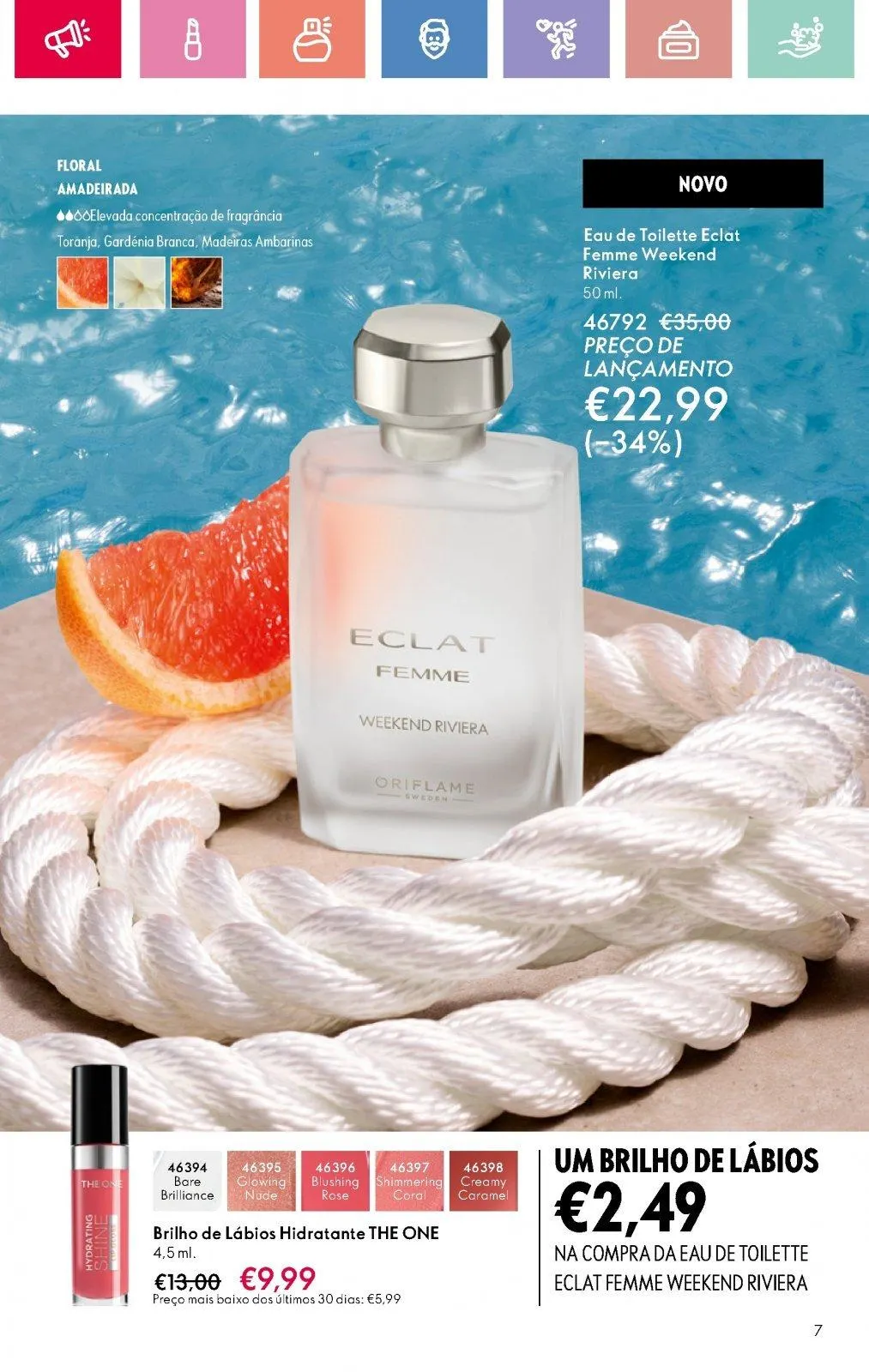 Folheto Folheto de Oriflame até 05.07.2025 de 18 de junho até 5 de julho 2025 - Pagina 7