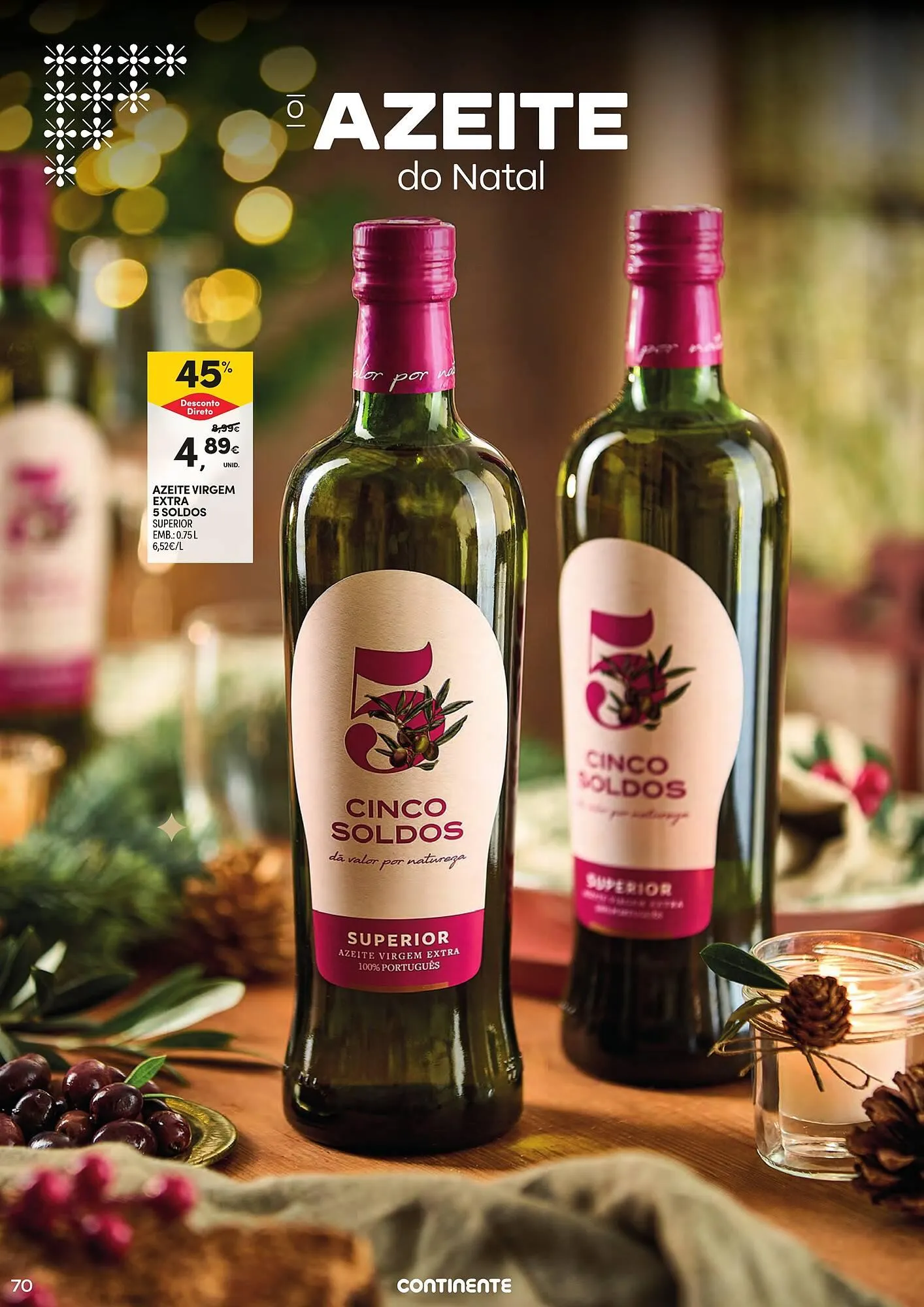 Folheto Folheto Continente de 18 de novembro até 24 de dezembro 2025 - Pagina 70