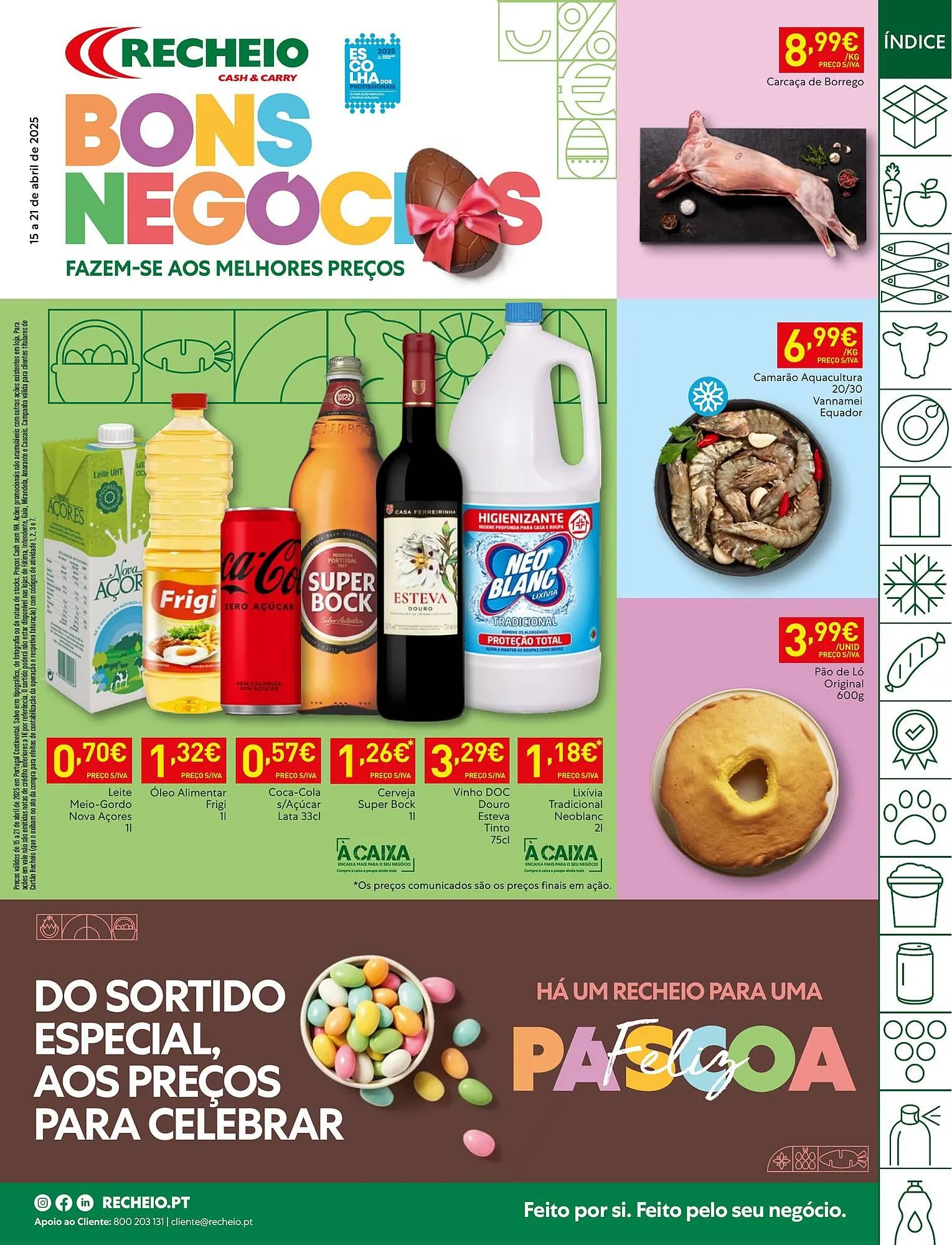 Folheto Folheto Recheio de 15 de abril até 21 de abril 2025 - Pagina 1