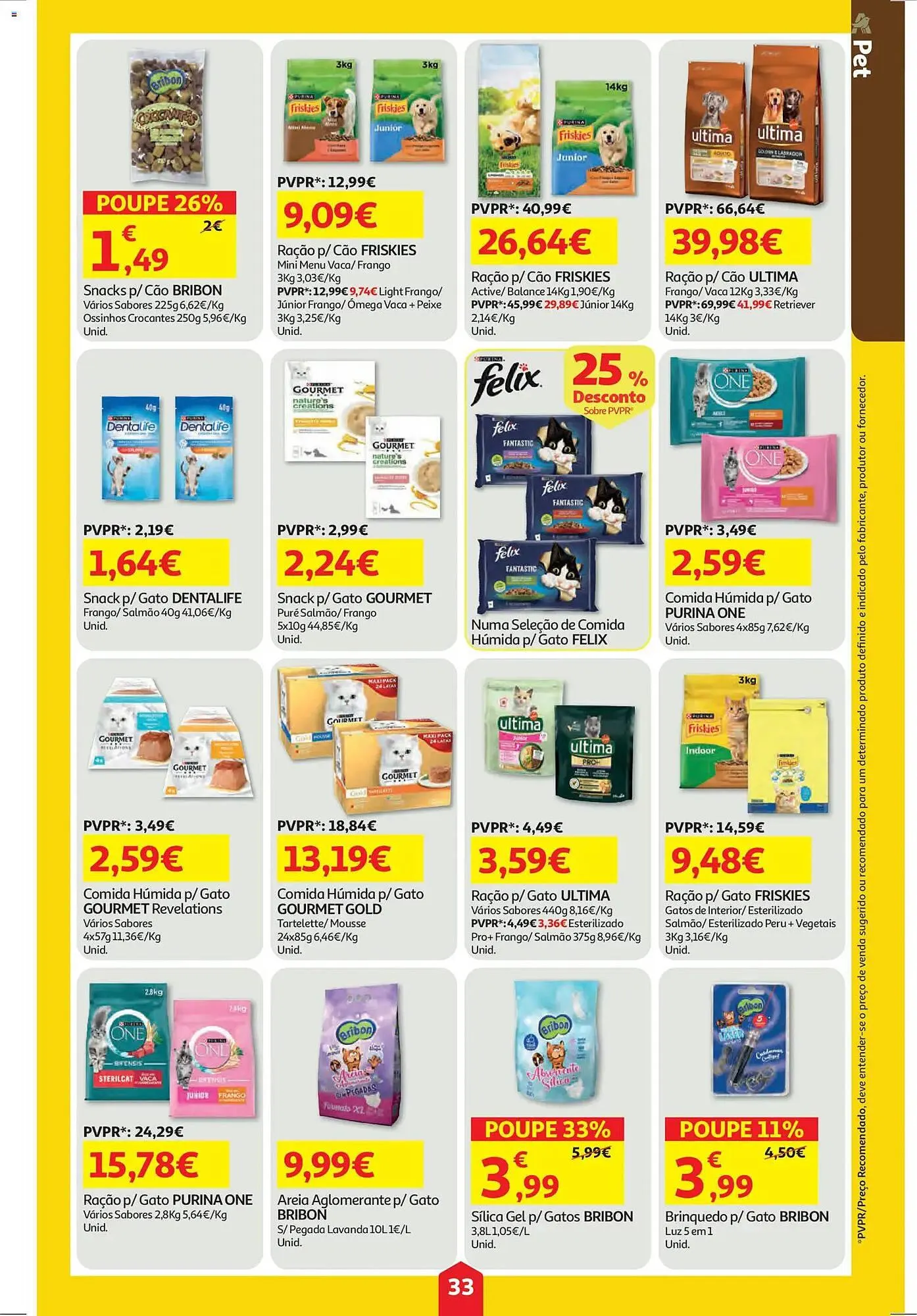 Folheto Folheto Auchan de 19 de março até 26 de março 2026 - Pagina 33