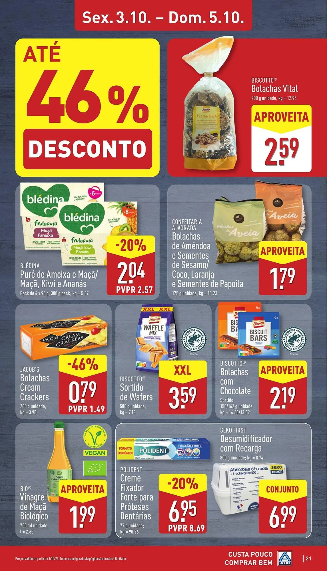 Folheto Folheto ALDI de 29 de setembro até 5 de outubro 2025 - Pagina 21