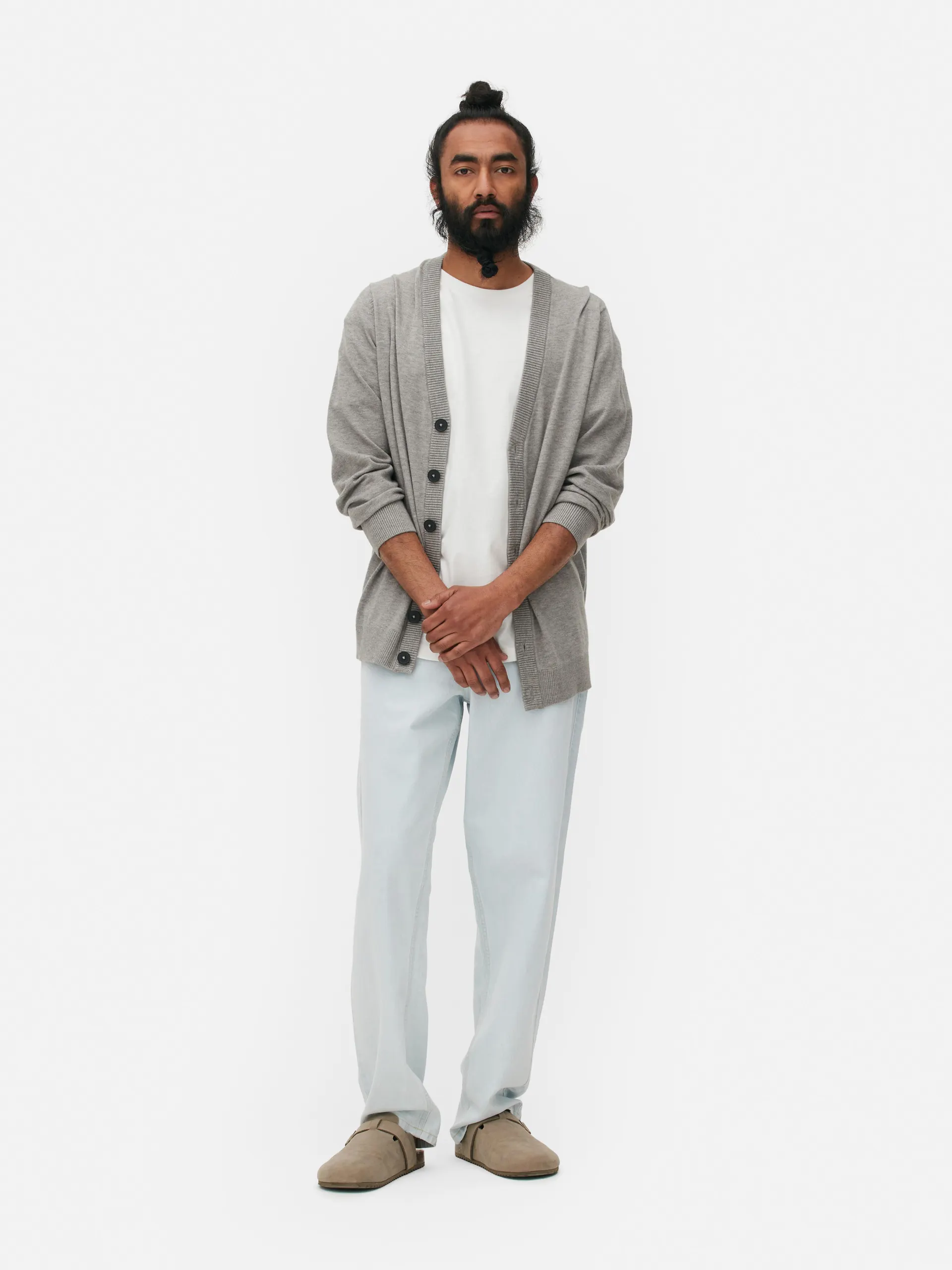 Chunky Button Cardigan