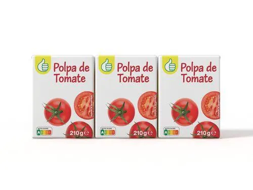 polpa tomate polegar 3x210 g
